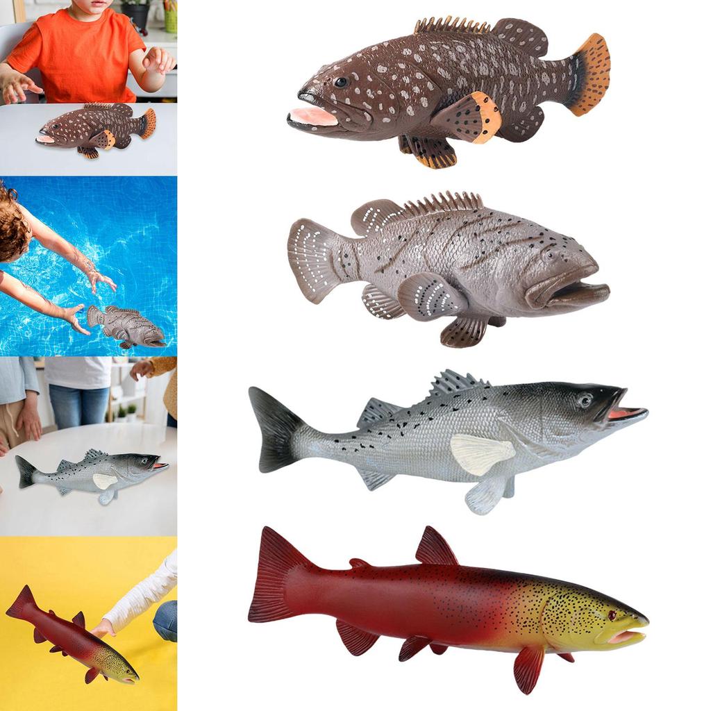 Creature Figurines Set for Kids - Educational Marine Animal Toy Collection