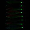 11CM/13G Luminous Fishing Lure Sharp Squid Hook Glow In The Dark Realistic Colorful