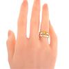 HERMES  #13(JP Size)  Ring Orange Silver925 Mens