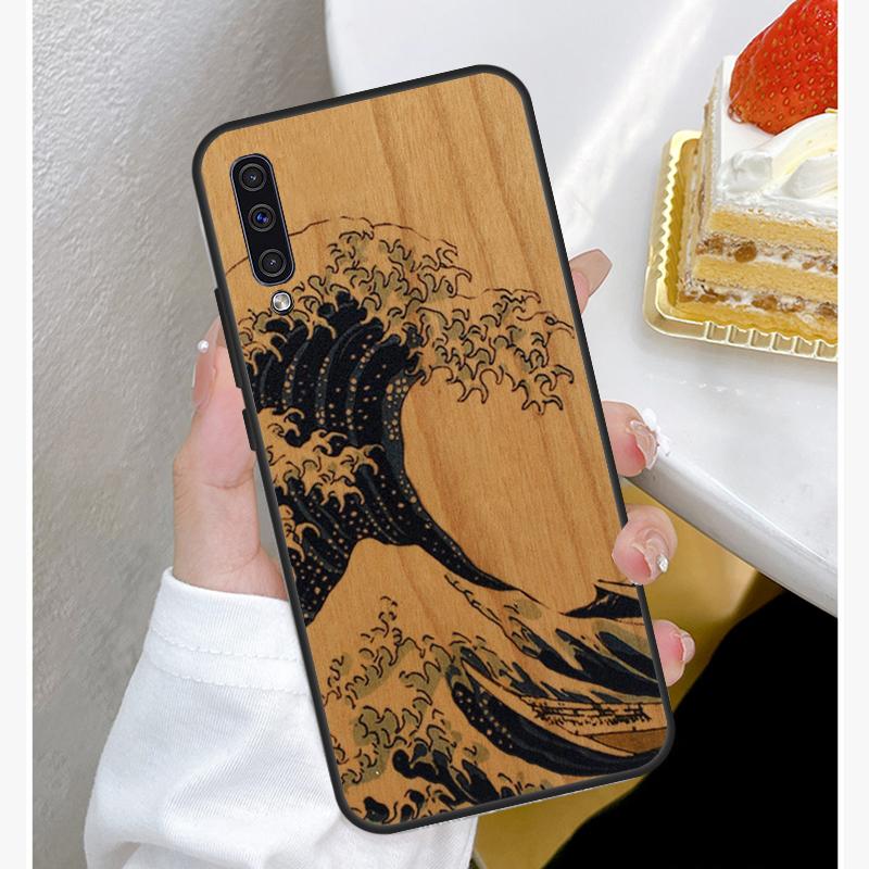 

Деревянный чехол с изображением волка и бабочки для Samsung Galaxy A72 A52 A42 A32 A22 A12 A50 A70 A41 A51 A71 A21S A52S Fundas Samsung A72