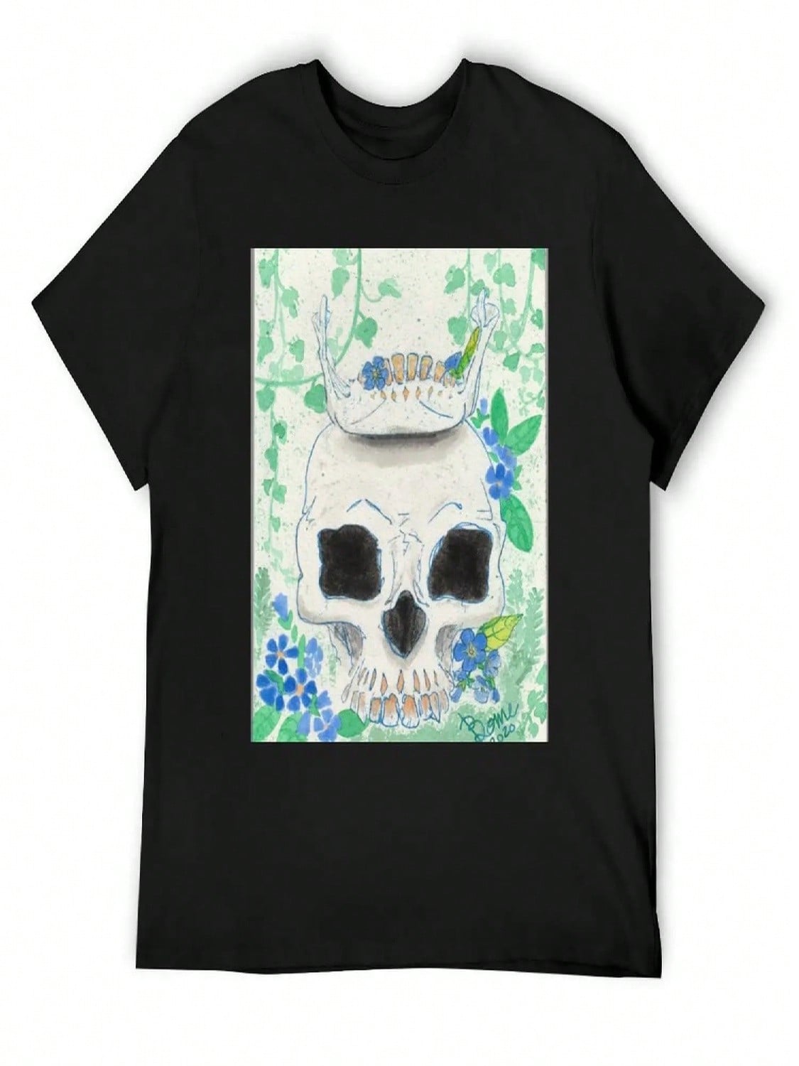 Fallen King Of The Forest T-Shirt Hippie Clothes Cotton Graphic Tees Man Clothes Shirts unisex S разноцветный