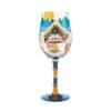 Enesco Lolita Wine Glass Glamping 6010893
