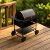 Dollhouse Accessory Mini 1:12 Scale Barbecue Grill Trolley Wheeled for Diorama Builders |