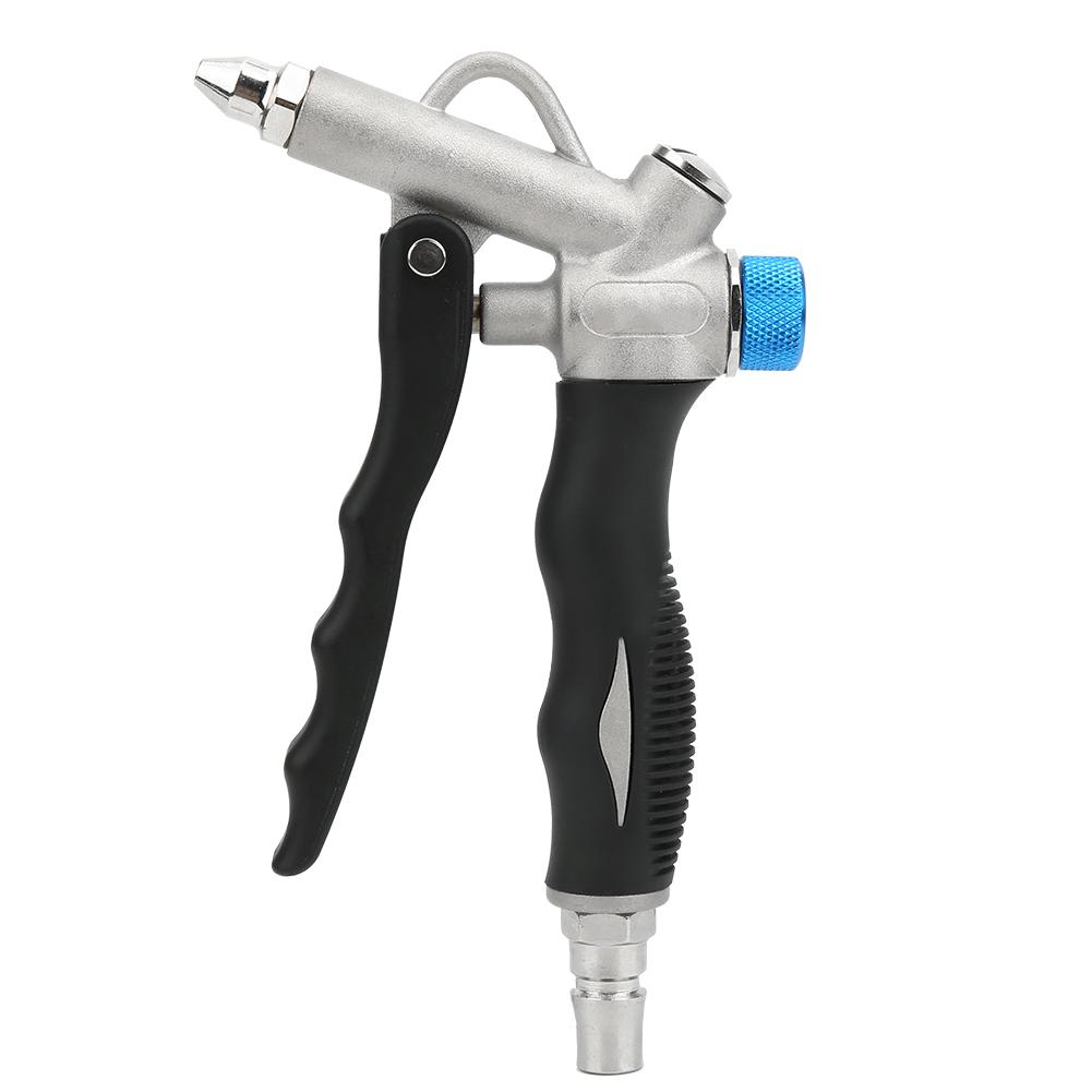 Industrial Air Duster Adjustable Pneumatic Dust Blow Gun Handheld Compressor Cleaning Tool G1 4in