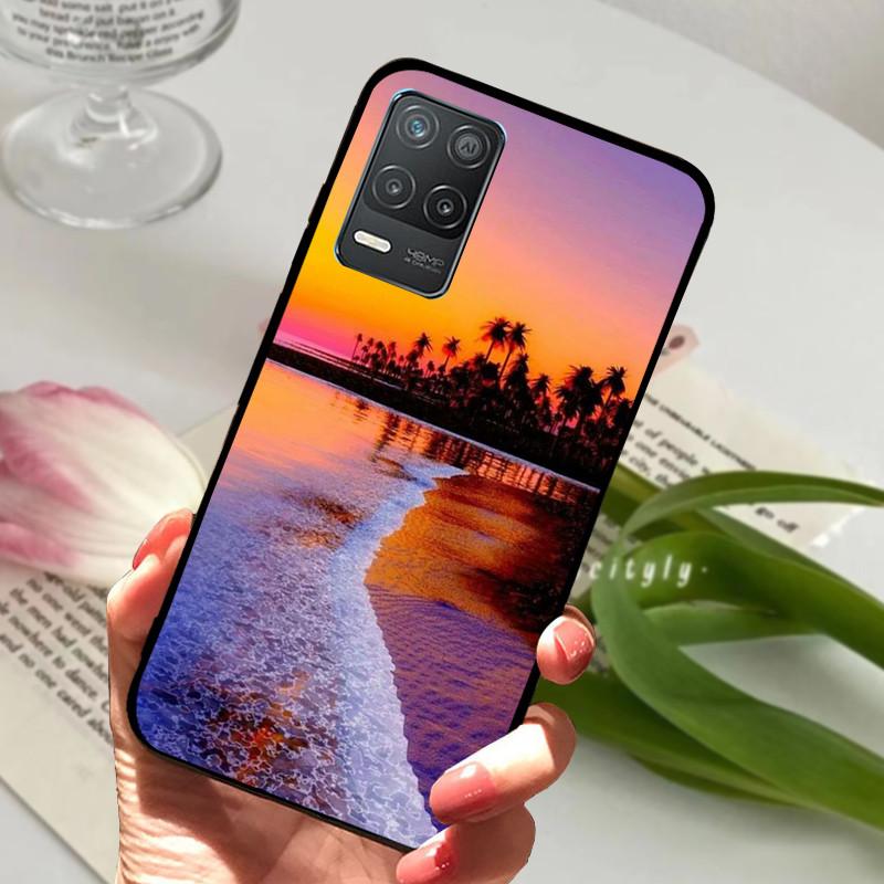 For Realme 8 Pro Case Realme 8i Soft Silicone Cool Cover For Realme 8 5G 8i OPPO Realme8 Pro 8Pro RMX3081 Phone Cases Bumper Bag