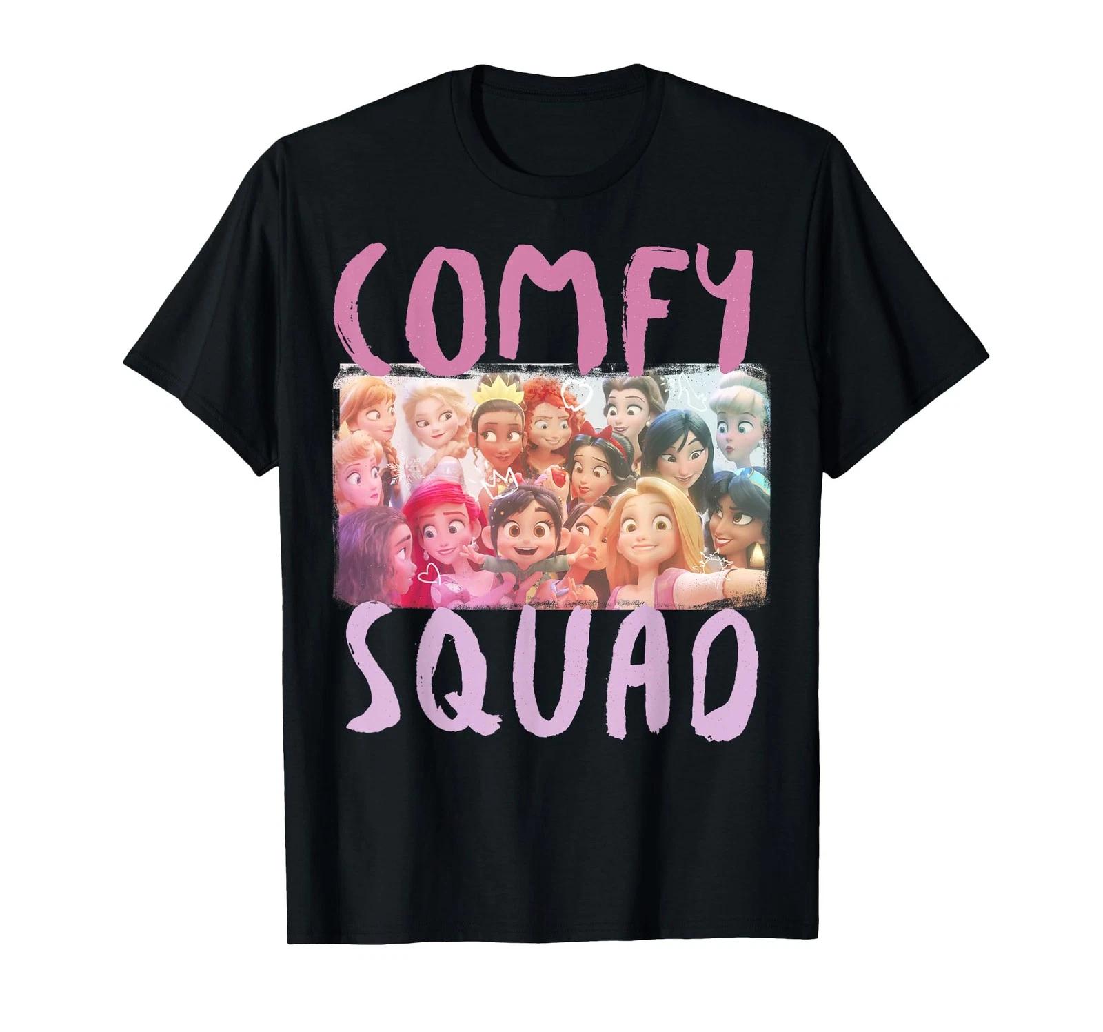 Disney Wreck-It Ralph Comfy Squad Group Shot T-Shirt 4XL