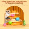 Physical Exerciser Kitten Toys 3 Layer Pet Plaything Fun Puzzle Game Cat Toy Tower  Multi-Cat
