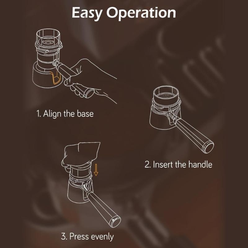 Convenient Coffee Press Base With Nonslip Designs For Enhancing Stability During Brewing And Easy Maintenance