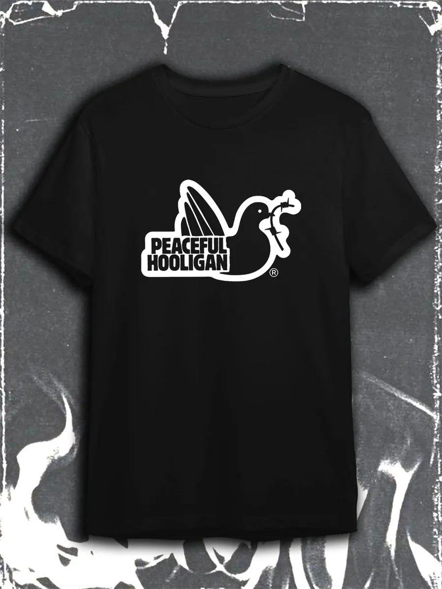 Oversized y2k T-shirt, 100% cotton white S