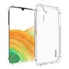 ENKAY HAT PRINCE For Samsung Galaxy A34 5G Anti-slip Clear Phone TPU Case with High Aluminium-silicon Glass Screen Film