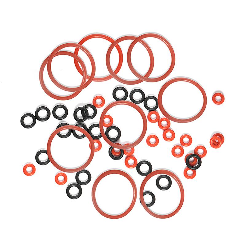 50pcs Silicone O-ring Sealing Gasket For Coffee Machines O-Ring Seals Maintenance Set Compatible Coffee Machines Accessories
