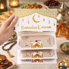4Pcs Eid Festival Cash Holder Envelopes Paper Money Holder Built in 6 Slots Greeting Card Envelopes For Gift Wrapping
