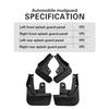 Toyota Raize Rocky 2020-2021 Mud Flaps: Auto Accessory for Modification