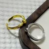 Korean Style Simple Fashion Open Bead Ring for Women