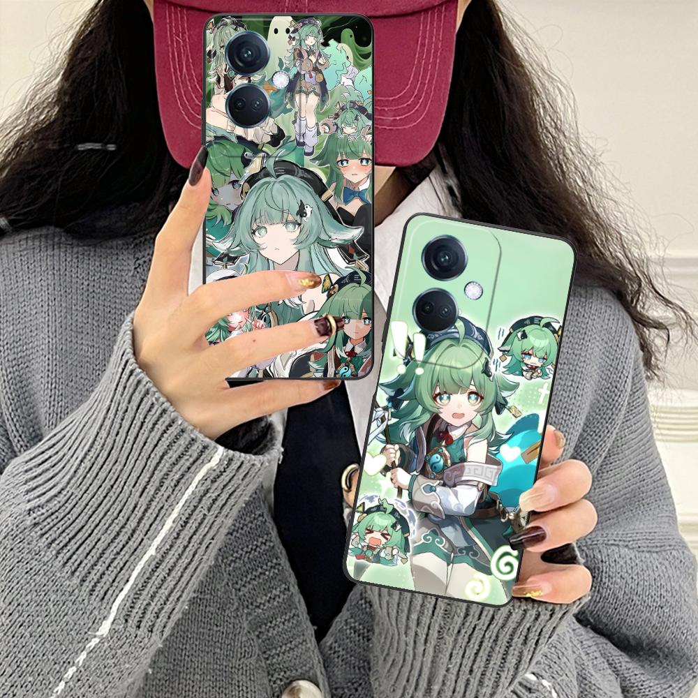 HSR Huohuo Matte TPU Mobile Phone Case for OPPO Reno 14 13 12 11 10 9 8 7 6 5 F T Pro 5G Colorful Printing Cover