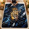 Flanel Battaniye Juventus FC Sıcak Yumuşak Atkı Battaniye İç Mekan Kanepe Yatak Oturma Odası Kullanımı İçin
