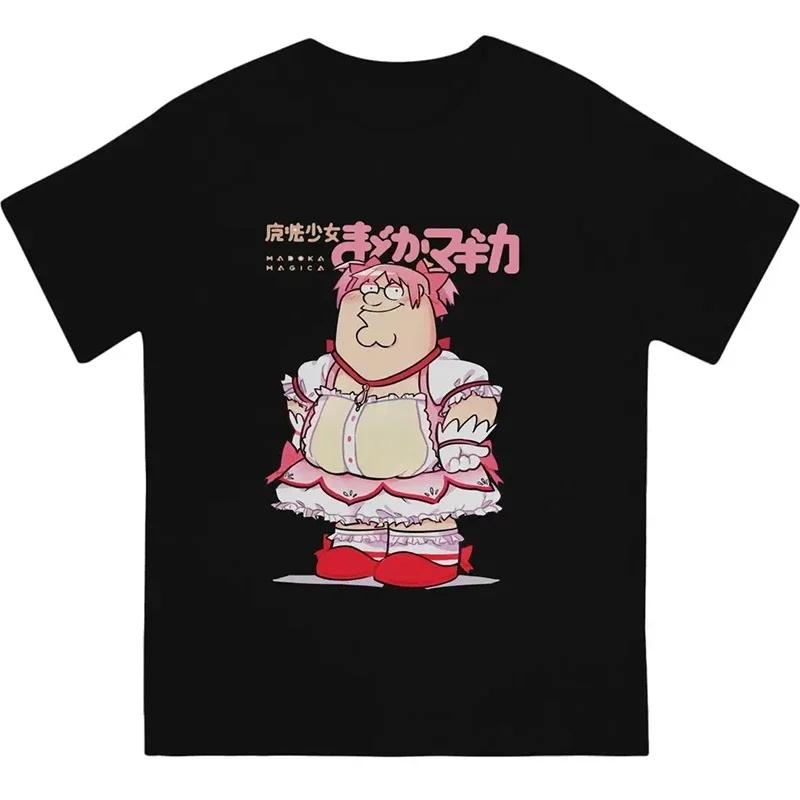 

Funny Magical Girl Classic Men T Shirt Women Puella Magi Madoka Magica Anime Tops Tee Shirt Birthday Gifts Short Sleeve T-shirt 4XL