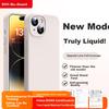 Official Version, Liquid StateIPhone 14 Case, Liquid Silicone Skin-Friendly Full Camera Protection, Ultra-Thin Shockproof Anti-Scratch Case, White