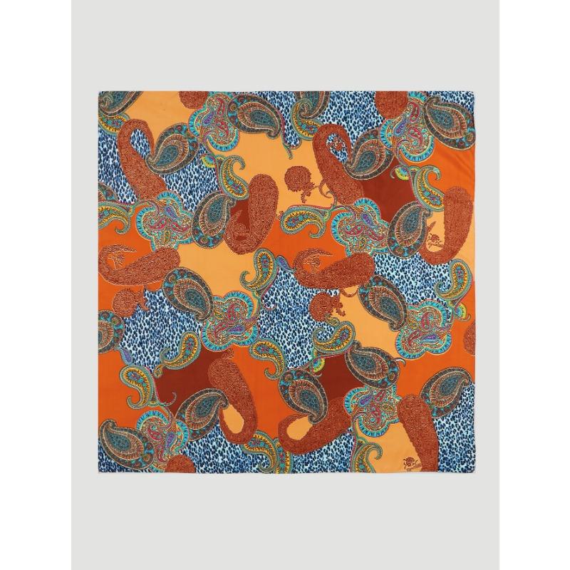 

Hot-selling popular cashew print large square scarf ethnic headscarf women 90CM