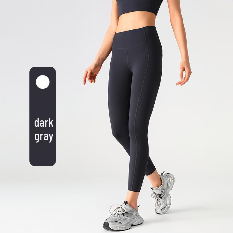 Women's Butt Lifting Yoga Pants with Side Pockets - Outdoor Fitness Leggings