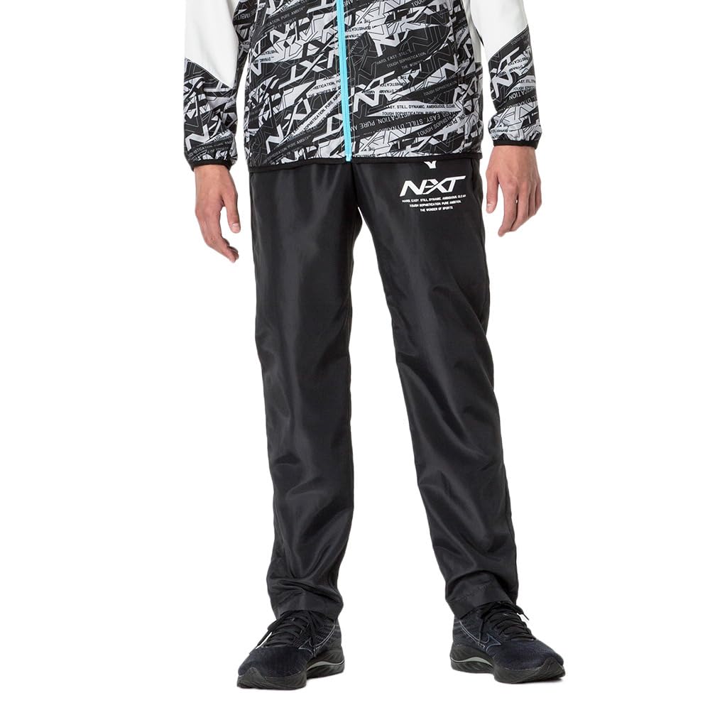 

Mizuno Windbreaker Slim Size 32JFA220 N-XT Pants, Water-Repellent, Fit, Men s, Black, XL, чёрный