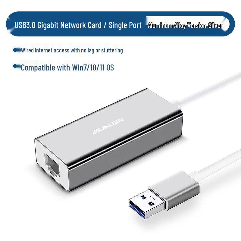 Driver-Free Type-C to RJ45 Gigabit Ethernet Adapter