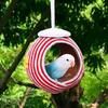 Bird Hammock Nest Coconut Husk Cage Easy Installation Portable Birds Hut with Loop