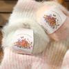 Filato in Lana Alpaca Mohair Seta Tinta Unita per Lavorare a Maglia a Mano Maglioni, Sciarpe e Sciarpe