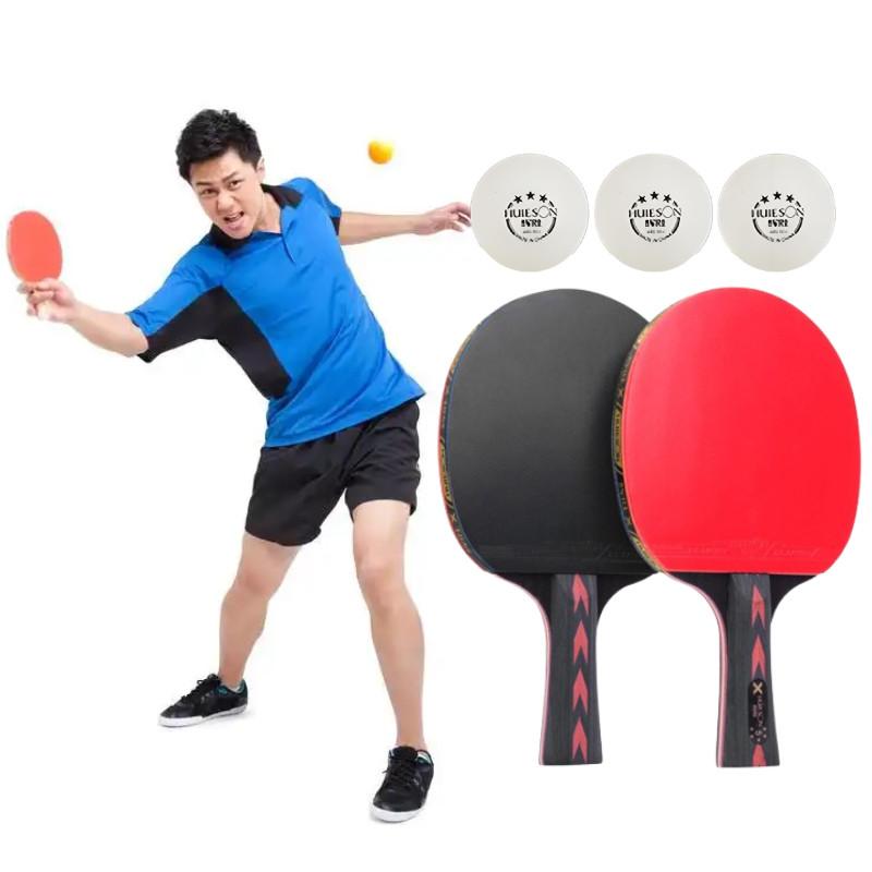Table Racket Tennis Set With Ball Professional Competition Ping Racket Pong