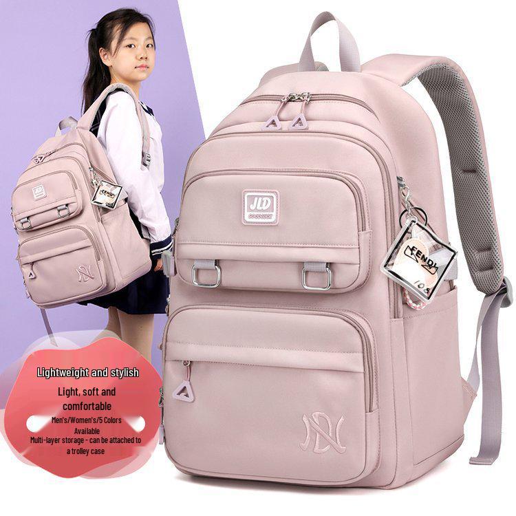3rd-6th Grade School Backpack for Boys & Girls, Large Capacity, Campus & Travel Style