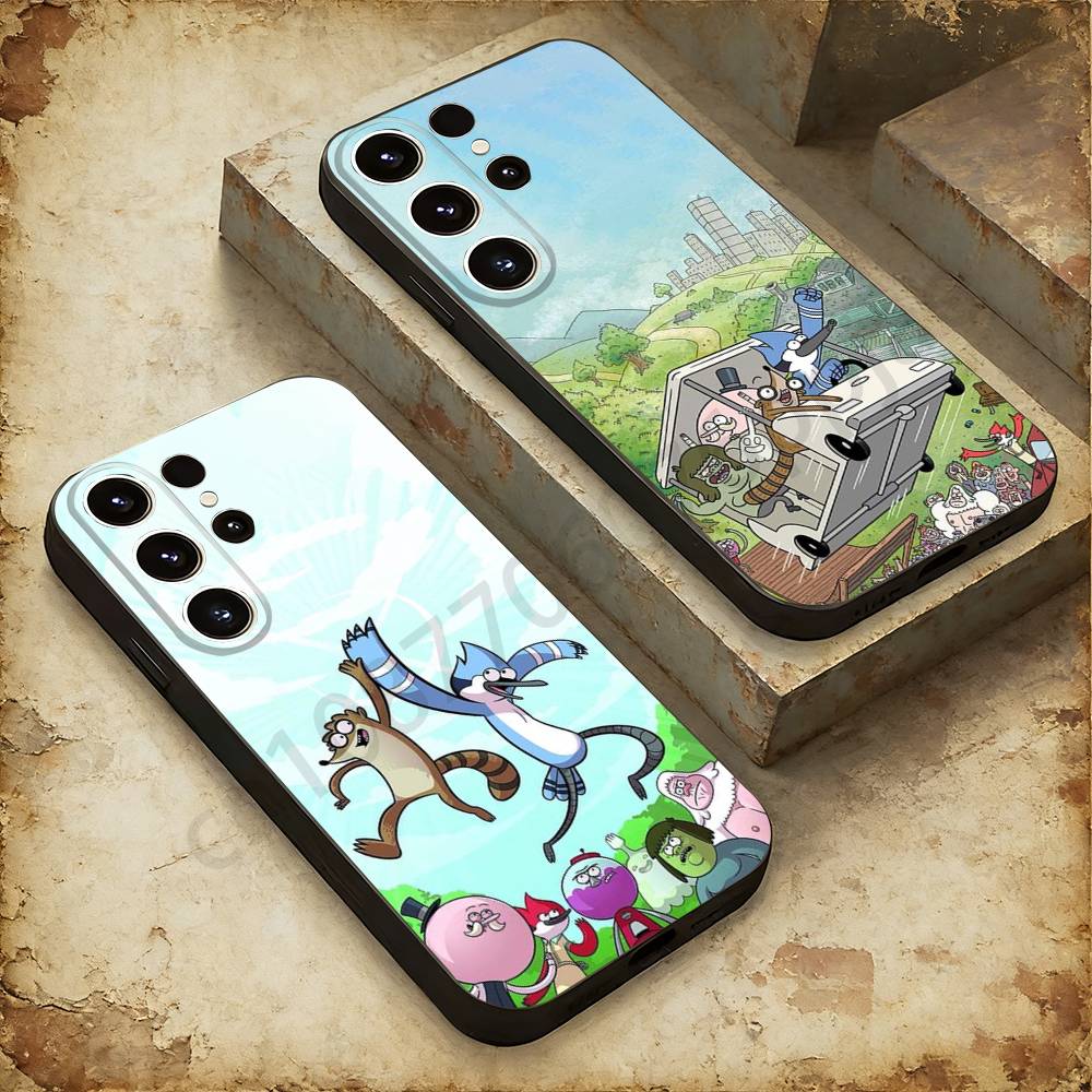 Regular Show Phone Case For Samsung GalaxyA53,51,72,73,31,30,42 Ultra Protective Phone Shell