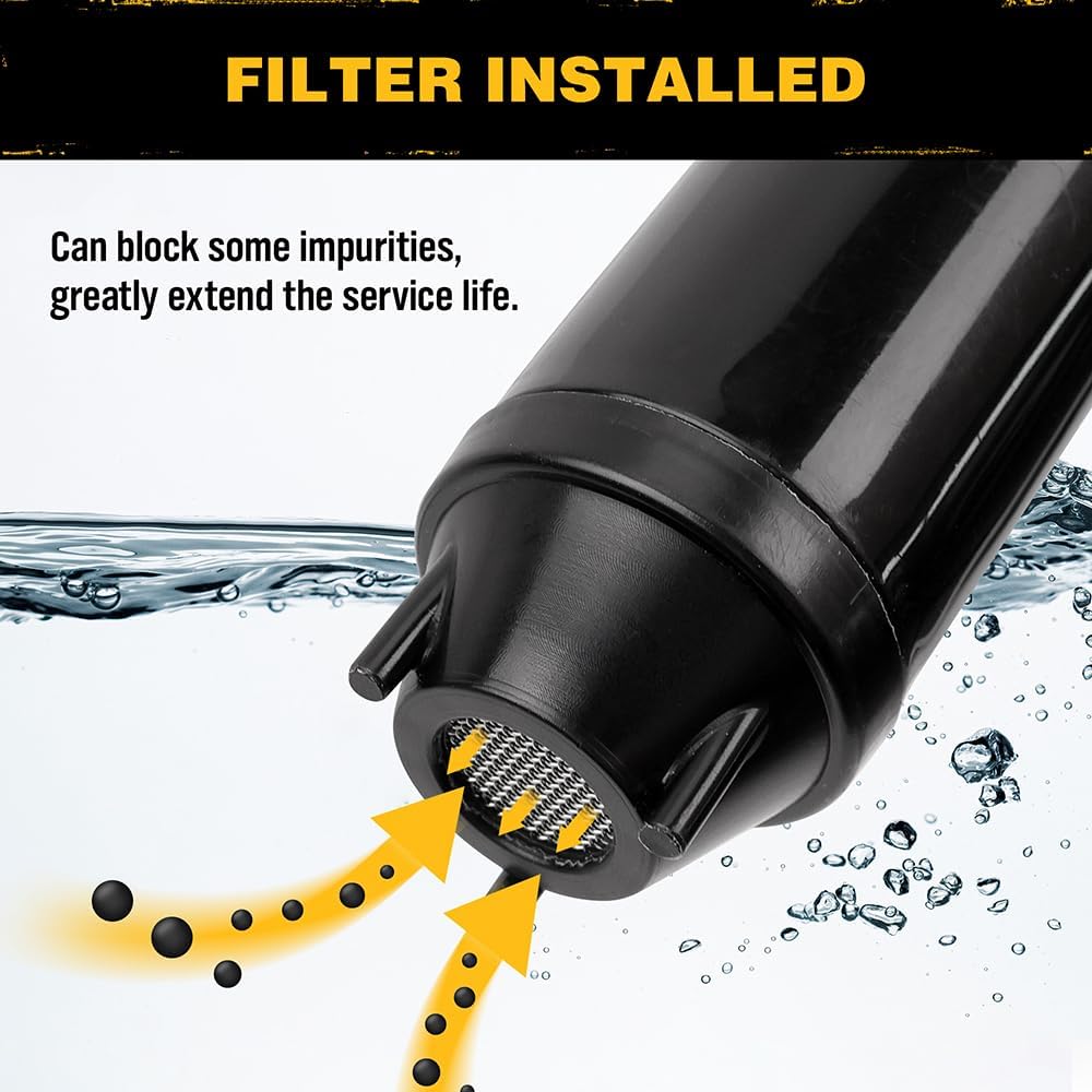 ELEAD Portable Battery Powered Pump - Electric Fuel/Water Transfer Pump 2.2 GPM, Liquid Siphon Pump With Adjustable Flow Control, Gas Pump With