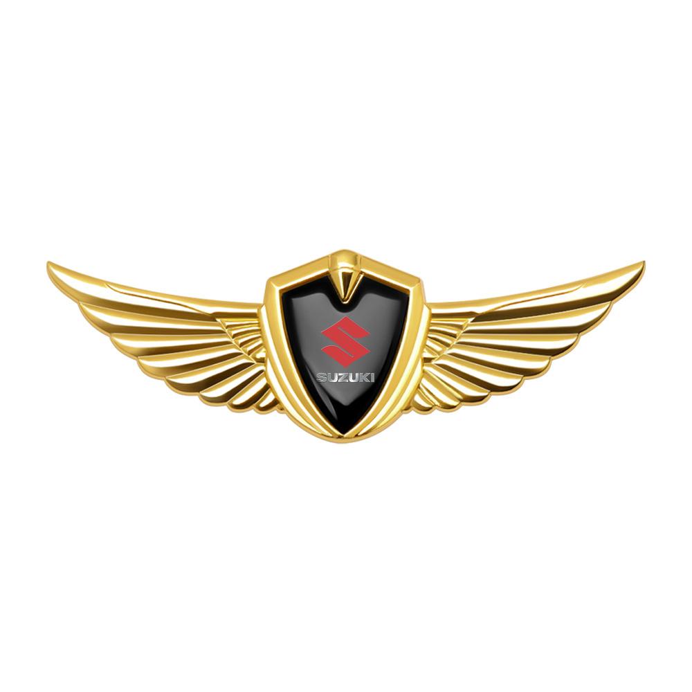 Auto Styling Metal Body Trunk Car Wings Side Mark Decoration Stickers For Suzuki Samurai Ltz 400 Vitara Gsr 600 SX4 Escudo Swift