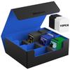 Mlikero Deck Large Holds 1800 Magnetic Trading Card Storage Includes 10 Dividers and 3 Foam Compatible with Duel and Other Card Games and Case,
