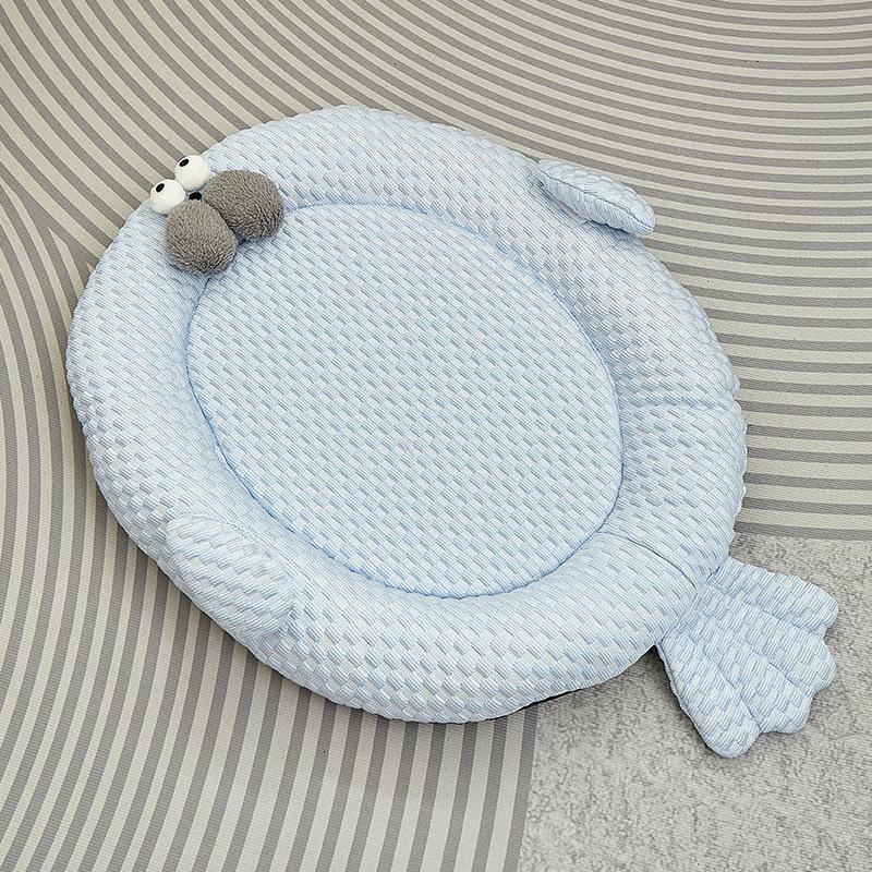 

4 Seasons Dog Bed Washable Pet Mat Cooling Summer Dog Crate for Small Dogs Panda Design 51x42x5cm