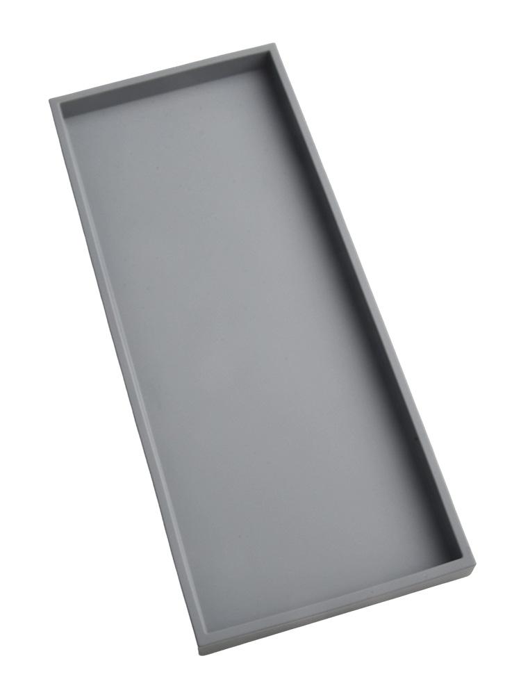 Shatterproof Design Silicone Tray Perfect for Busy Bathrooms or Kitchens