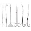 M-Modern-Aquarium Scissors Tweezers Tool Fish Tank Plants Wave Scissors Water Grass Stainless Cleaning Tools Aquarium Accessorie