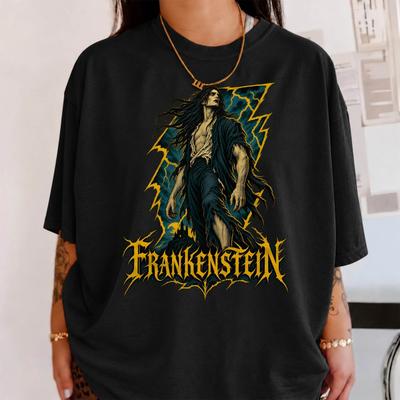 Koszulka z Potworem Frankensteina w Burzy Błyskawic