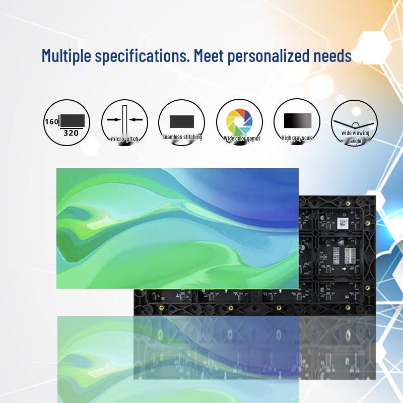 Lanpu P2 Indoor LED Video Wall Display CN plug (adapter included)