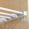 Shelf Support Holders Free-punching Removable Rack Pegs Plastic Wardrobe Partition Brackets Cabinet for Bathroom Bedroom