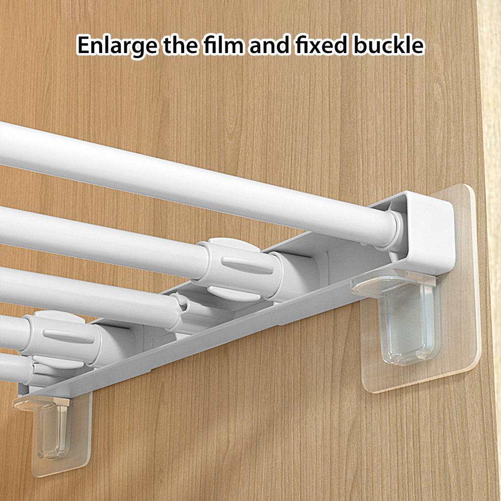 Shelf Support Holders Free-punching Removable Rack Pegs Plastic Wardrobe Partition Brackets Cabinet for Bathroom Bedroom