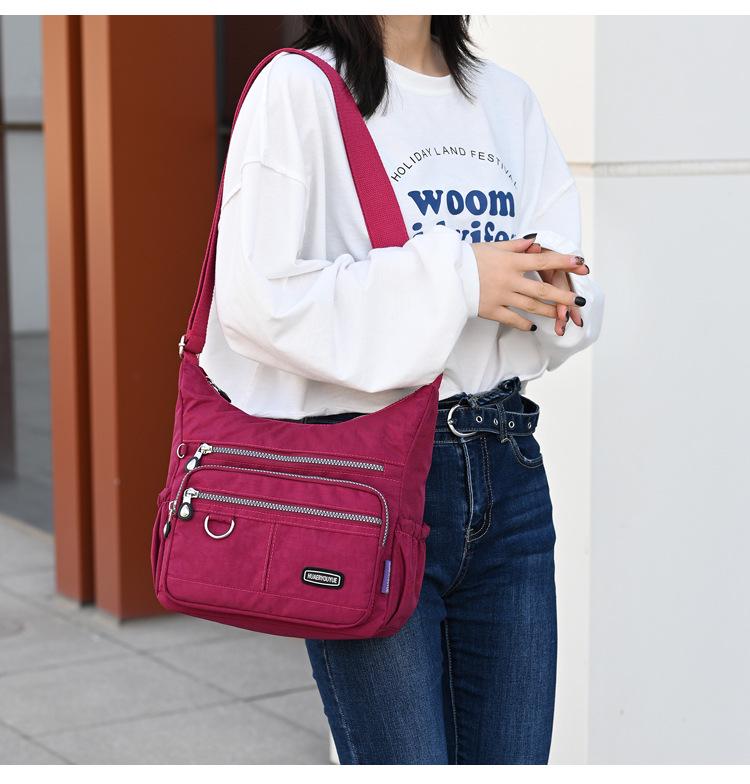 Damen Wasserabweisende Nylon Umhängetasche 2024