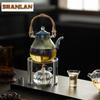 Glass Tea Warmer Holder Candle Warmer Lamp Candle Heater Stove Kettle Stand Boiling Water Carbon Furnace Teaware Ornaments Gift