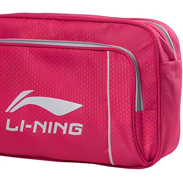 Li-Ning Waterproof Large Capacity Outdoor Portable Leisure Nylon Storage Bag Swimming Bag Unisex Bags Red LSJL749-3