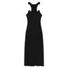 New invisible shoulder strap suspender dress women's clothing summer spice girl sexy skirt temperament hip skirt long dress
