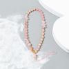 Phone Chain Mobile Phone Strap Crystal Stone Beads Lanyard Cell Phone Lanyard Letter Beads Chain