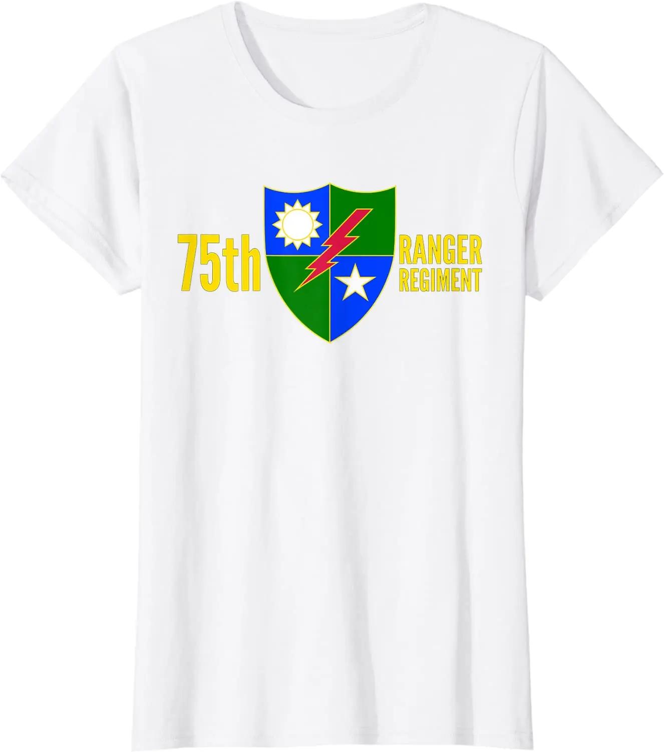 ARMY 75TH RANGER REGIMENT FORT BENNING SPECIAL OPERATIONS TShirt Mens 100 Cotton Casual Tshirts Size S3XL S