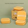 Butter Biscuit Air Cushion Wet & Dry Makeup Sponge Puff - Dual-Use Beauty Tool.