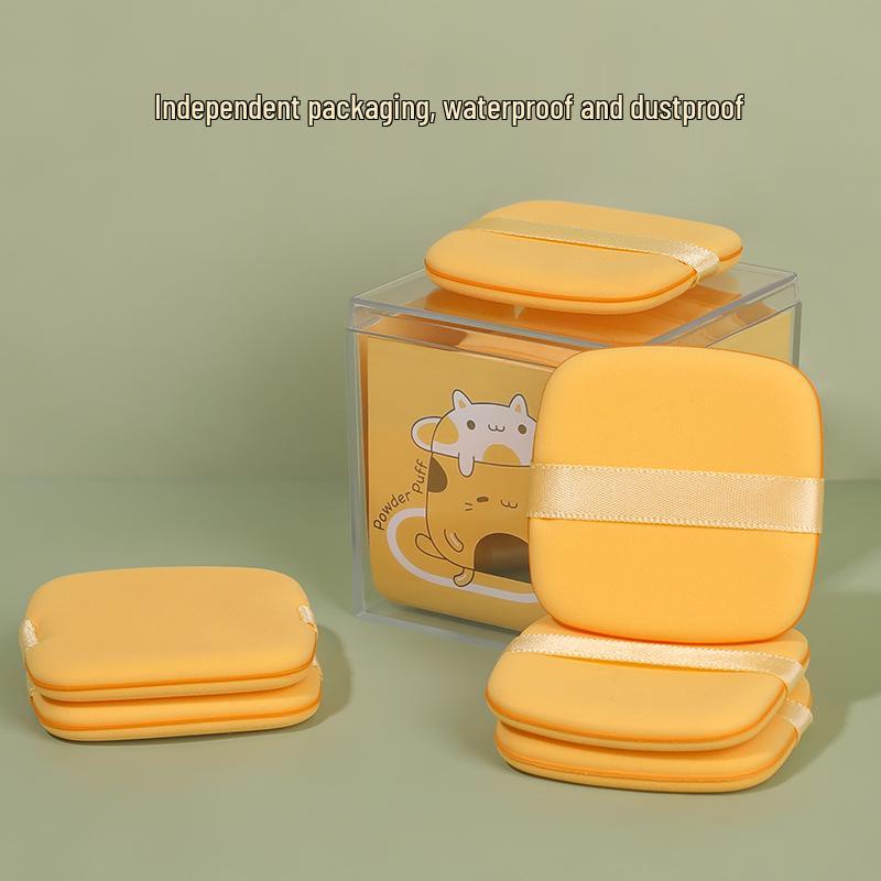Butter Biscuit Air Cushion Wet & Dry Makeup Sponge Puff - Dual-Use Beauty Tool.