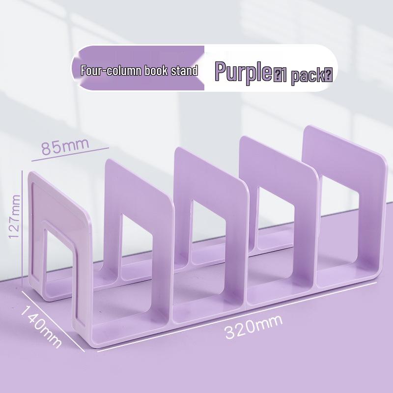 Children's Cartoon Panda Book Stand & Organizer - Thickened Primary School Book Storage